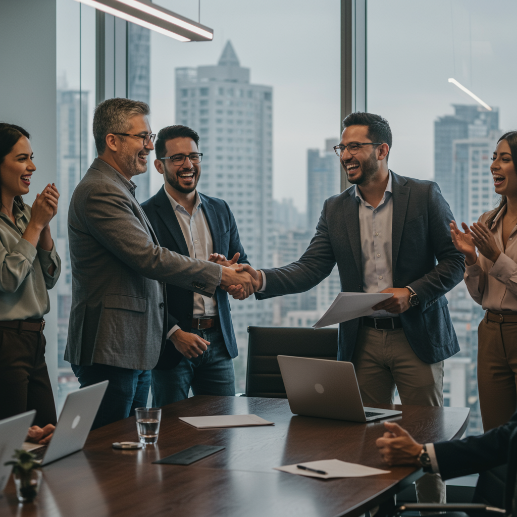 Equipo de ITCA en una reunión estratégica